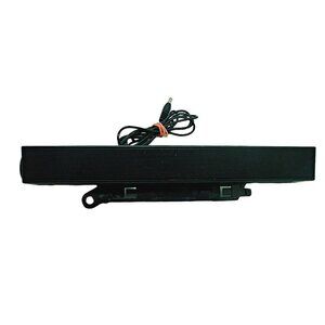 DELL Flat Panel Stereo LCD Computer Soundbar Speaker AX510P Black REV A06/A00